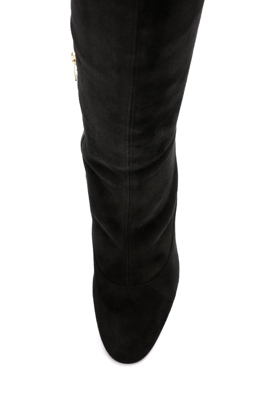 Замшевые ботфорты на устойчивом каблуке SERGIO ROSSI, арт. A75291-MAF714, фото 5