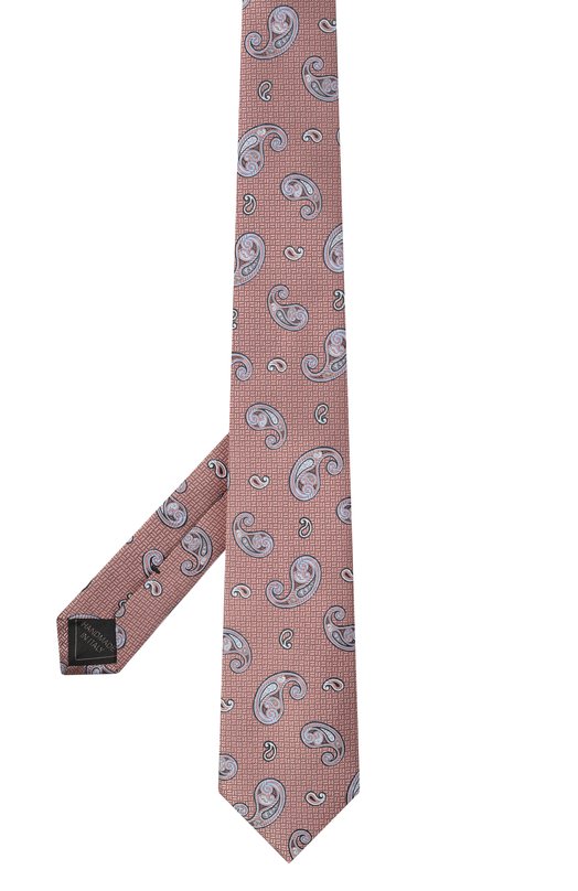 Шелковый галстук Brioni 061D00/PD480 Розовый  061D00/PD480 Фото 3