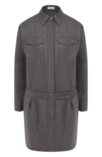 Женское шерстяное платье BRUNELLO CUCINELLI, арт. MA150A4477