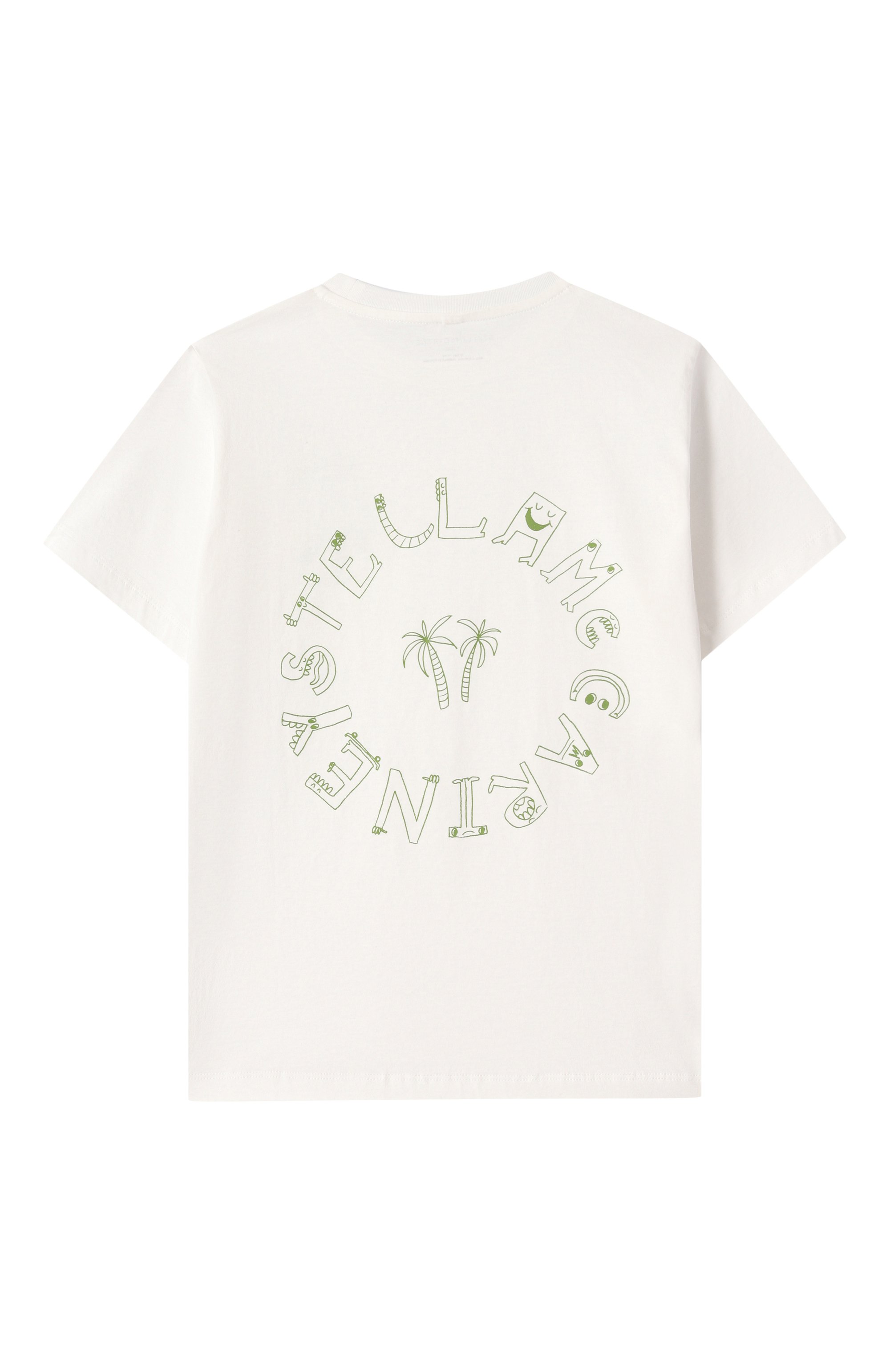 Хлопковая футболка STELLA MCCARTNEY, арт. TW8S11, фото 2