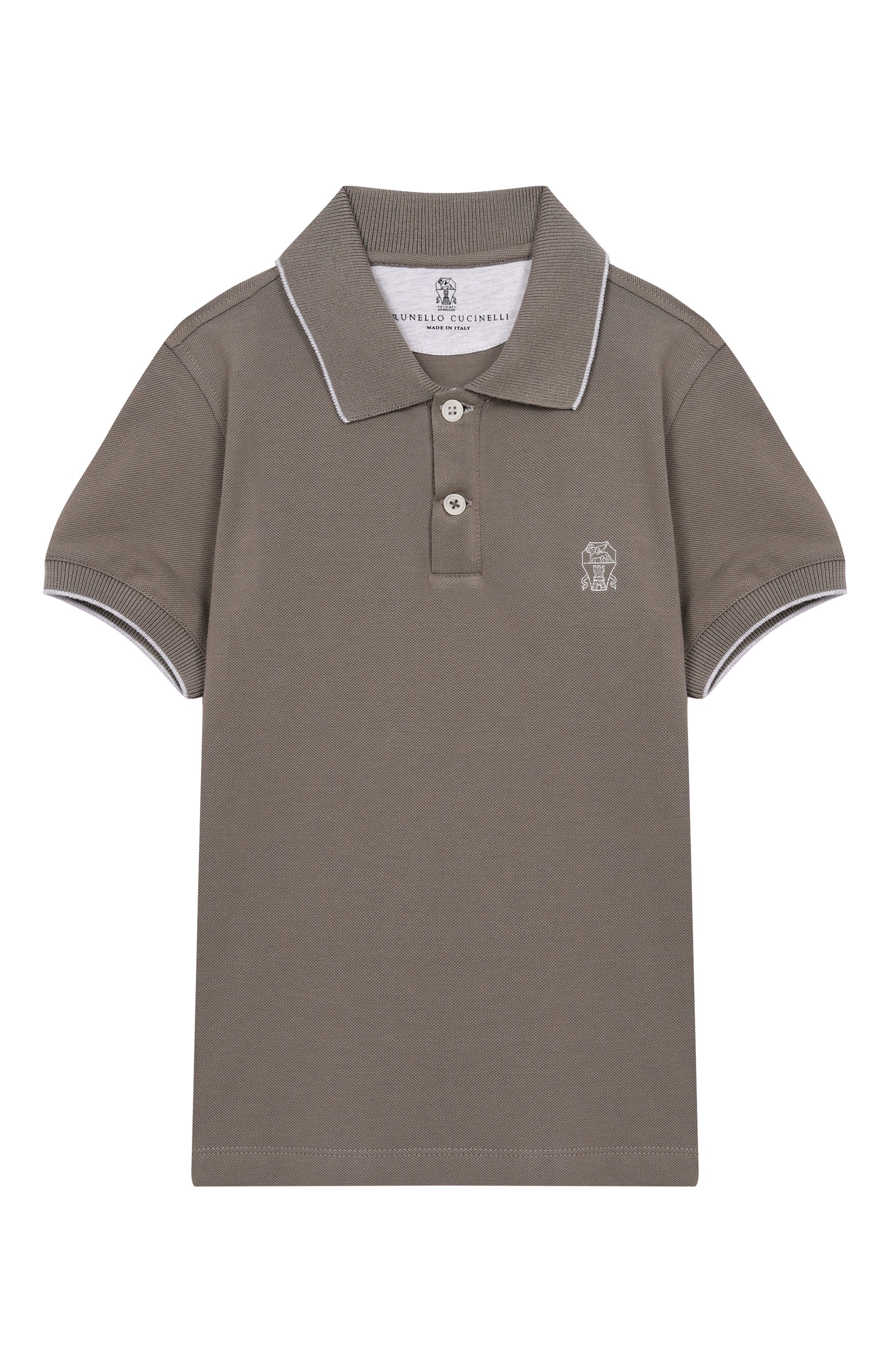 Хлопковое поло BRUNELLO CUCINELLI, арт. BE854T315A, фото 1