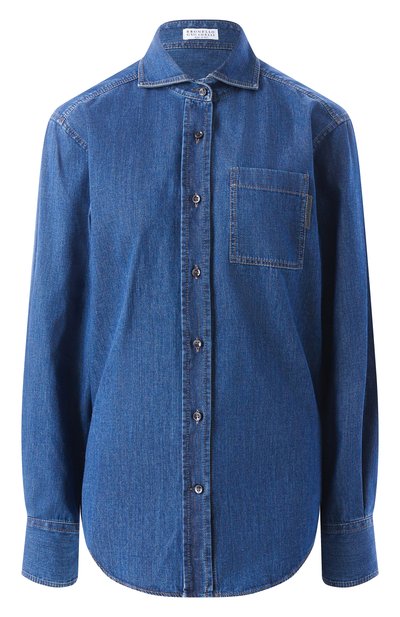 Джинсовая рубашка BRUNELLO CUCINELLI, арт. MA781ML426, фото 1