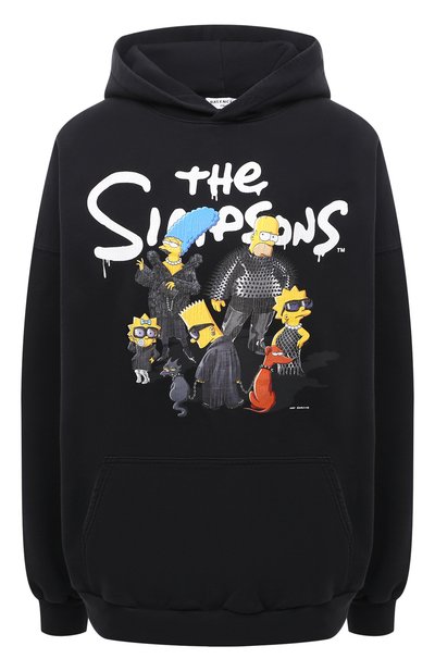 Женски й хлопковое худи balenciaga x the simpsons BALENCIAGA, арт. 675003/TLVG8