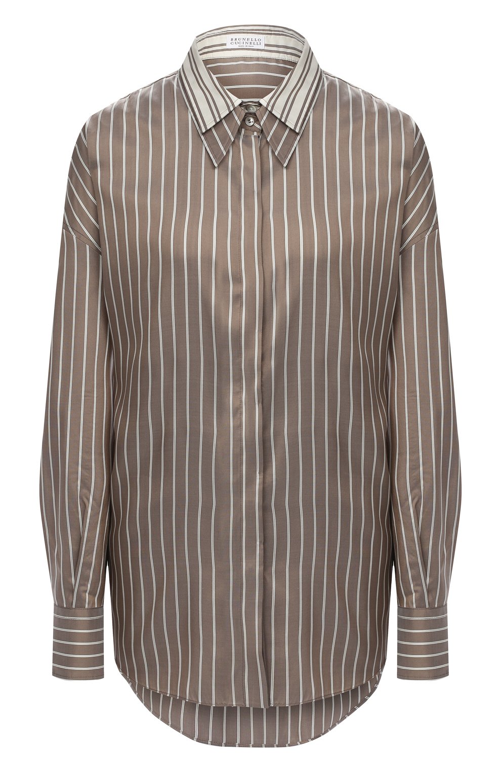 Шелковая рубашка BRUNELLO CUCINELLI, арт. MP741NA506, фото 1