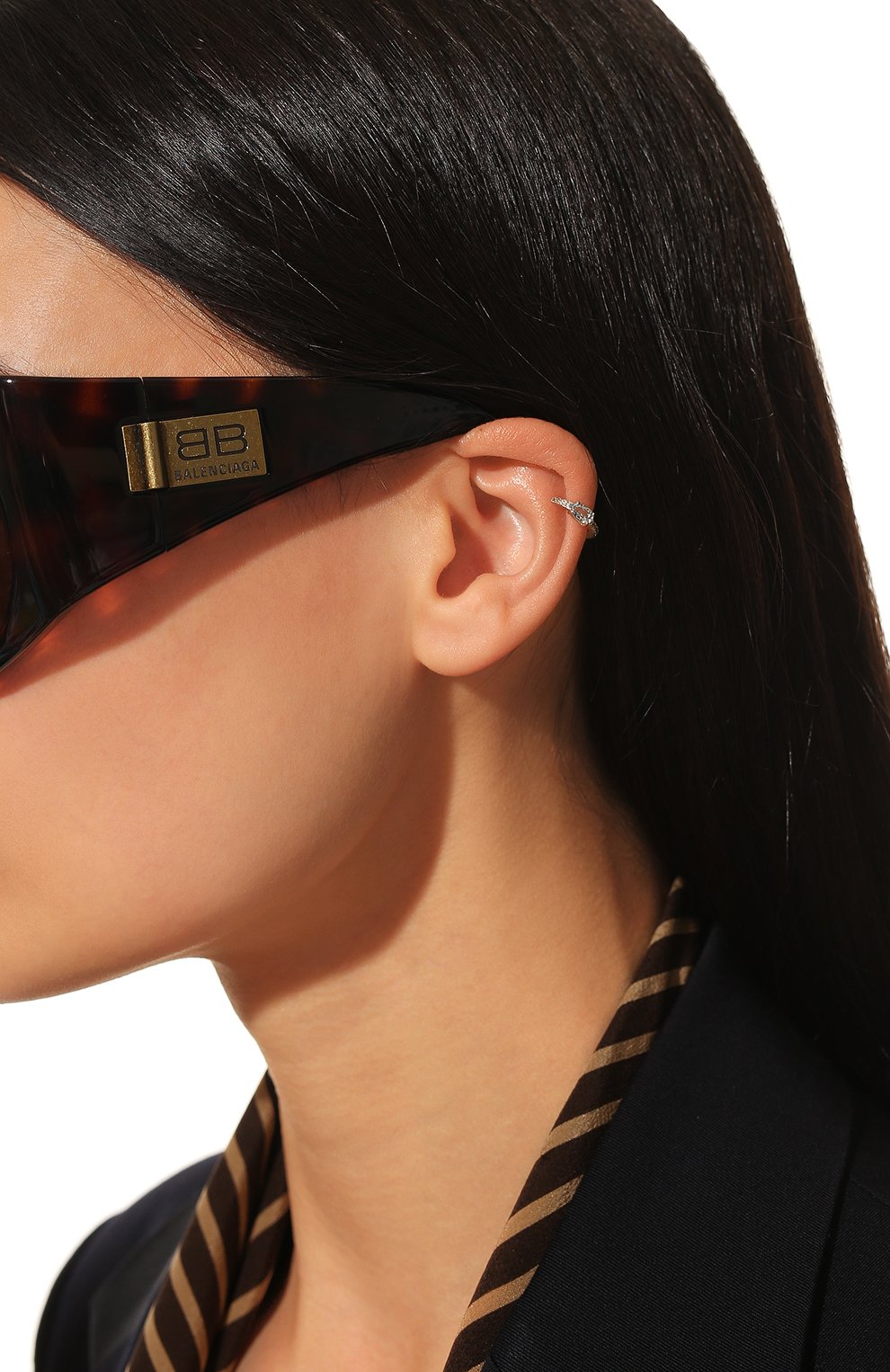 Кафф с голубым топазом MOONKA, арт. ec-c-btpz, фото 2