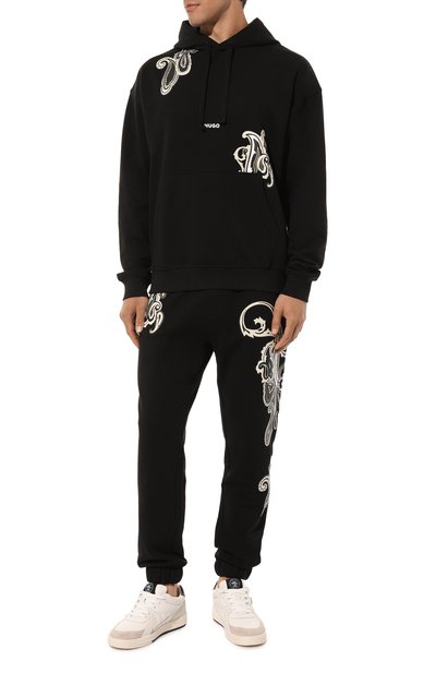 Хлопковые джоггеры HUGO, арт. 50494567, фото 2