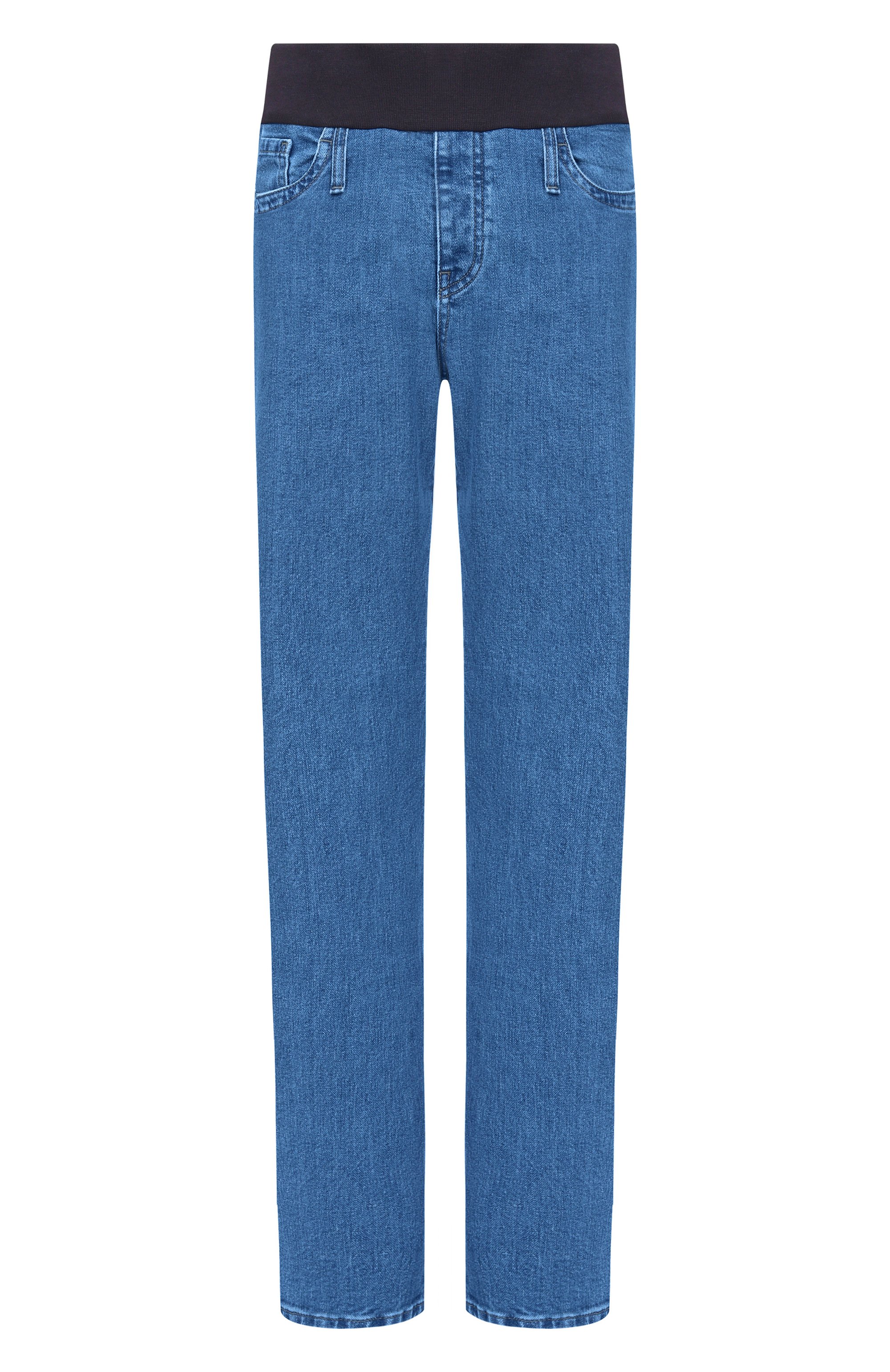 Джинсы PIETRO BRUNELLI синего цвета по цене 17400 руб., арт. JPST90/DE0096, фото 1 Джинсы PIETRO BRUNELLI, арт. JPST90/DE0096, фото 1