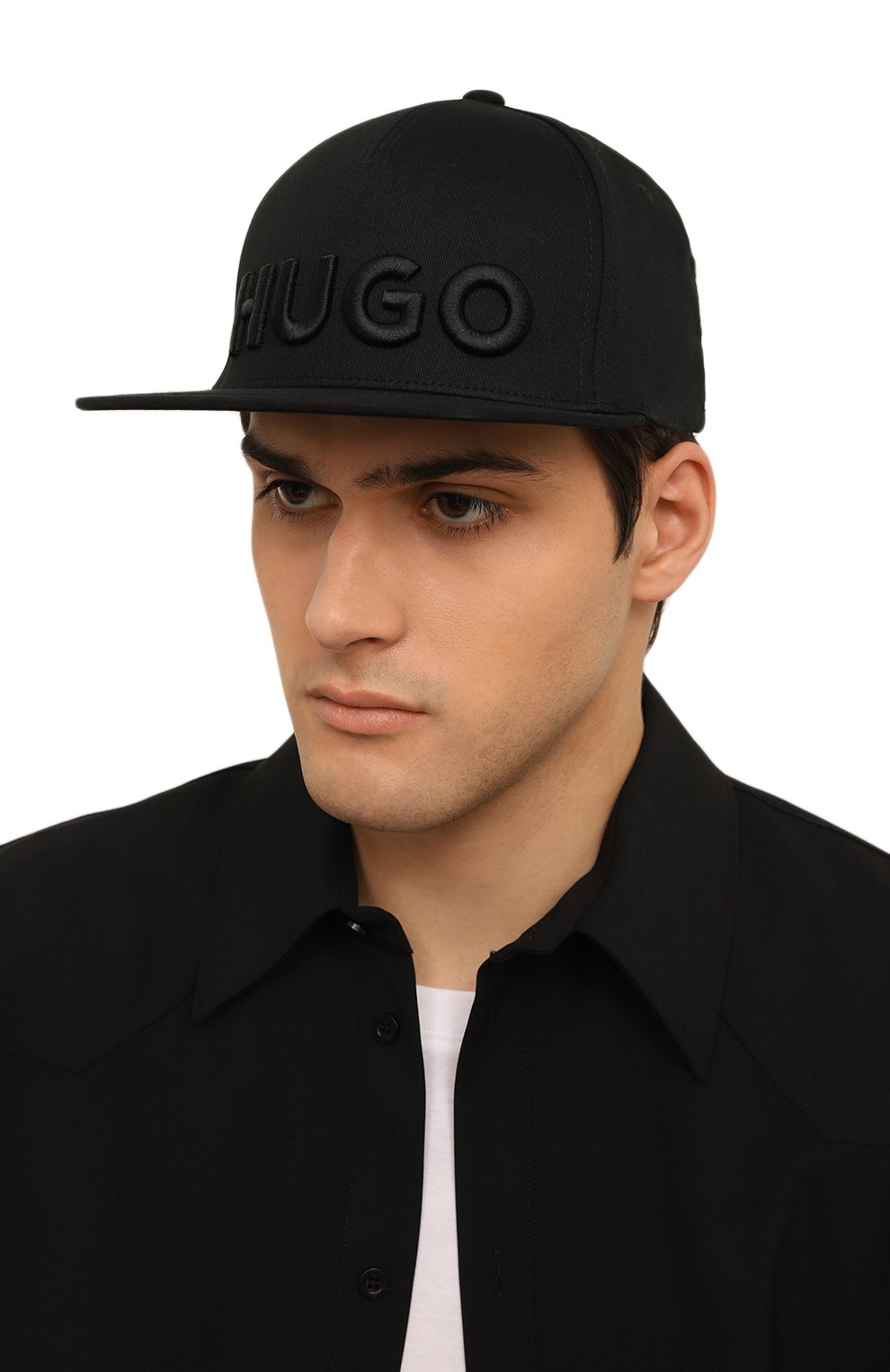 Хлопковая бейсболка HUGO, арт. 50510116, фото 2