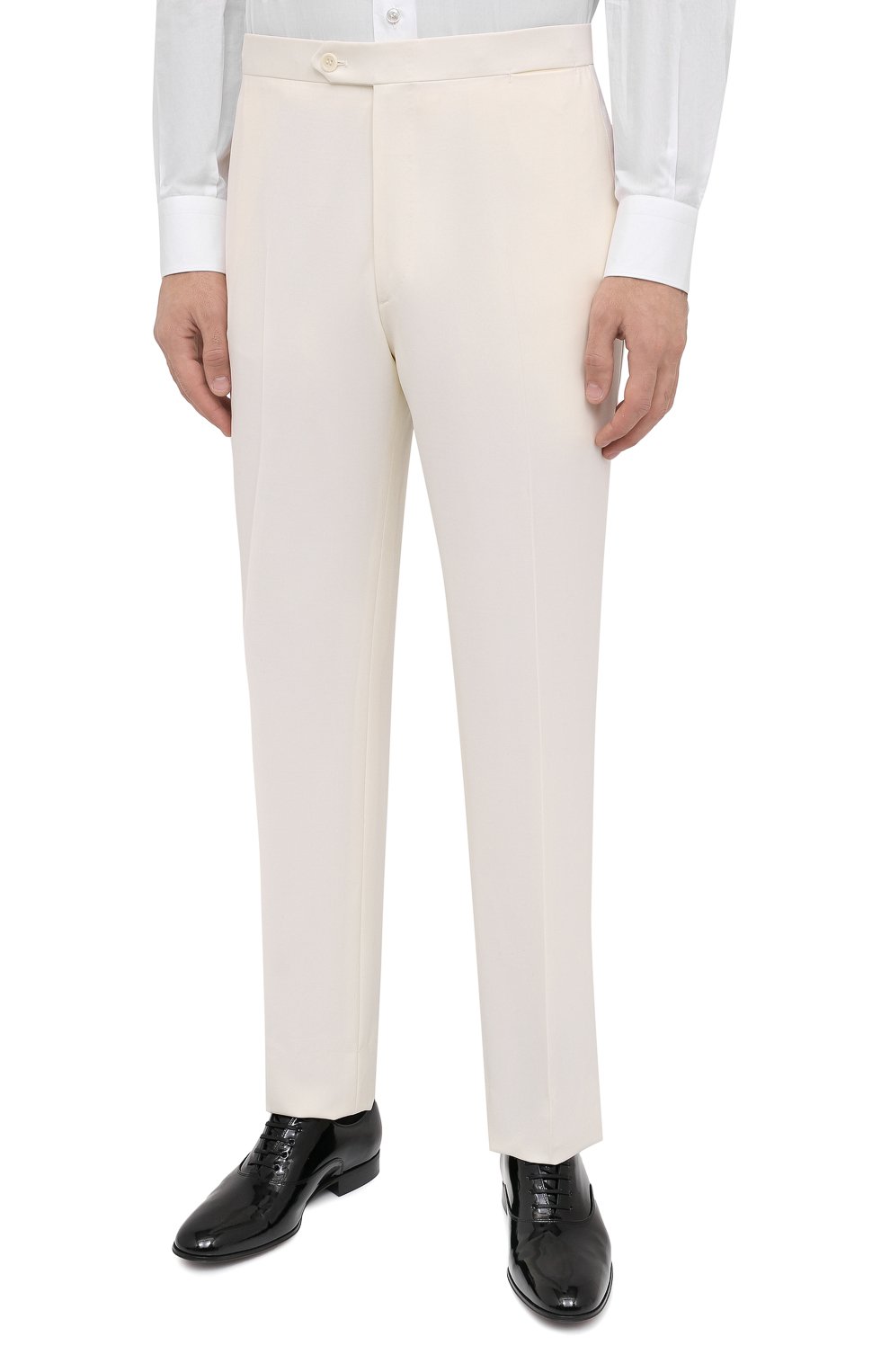 Шерстяной смокинг BRIONI белого цвета по цене 560000 руб., арт. RTI40Q/0ZA14/LISIDE, фото 4 Шерстяной смокинг BRIONI, арт. RTI40Q/0ZA14/LISIDE, фото 4