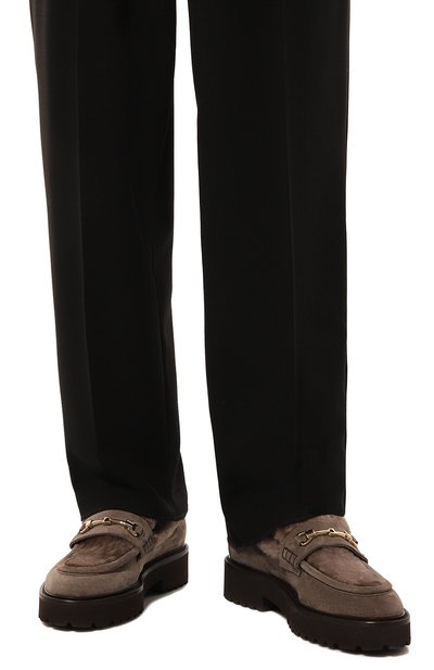 Замшевые лоферы DOUCAL'S, арт. DD8660PHILPM730T, фото 3