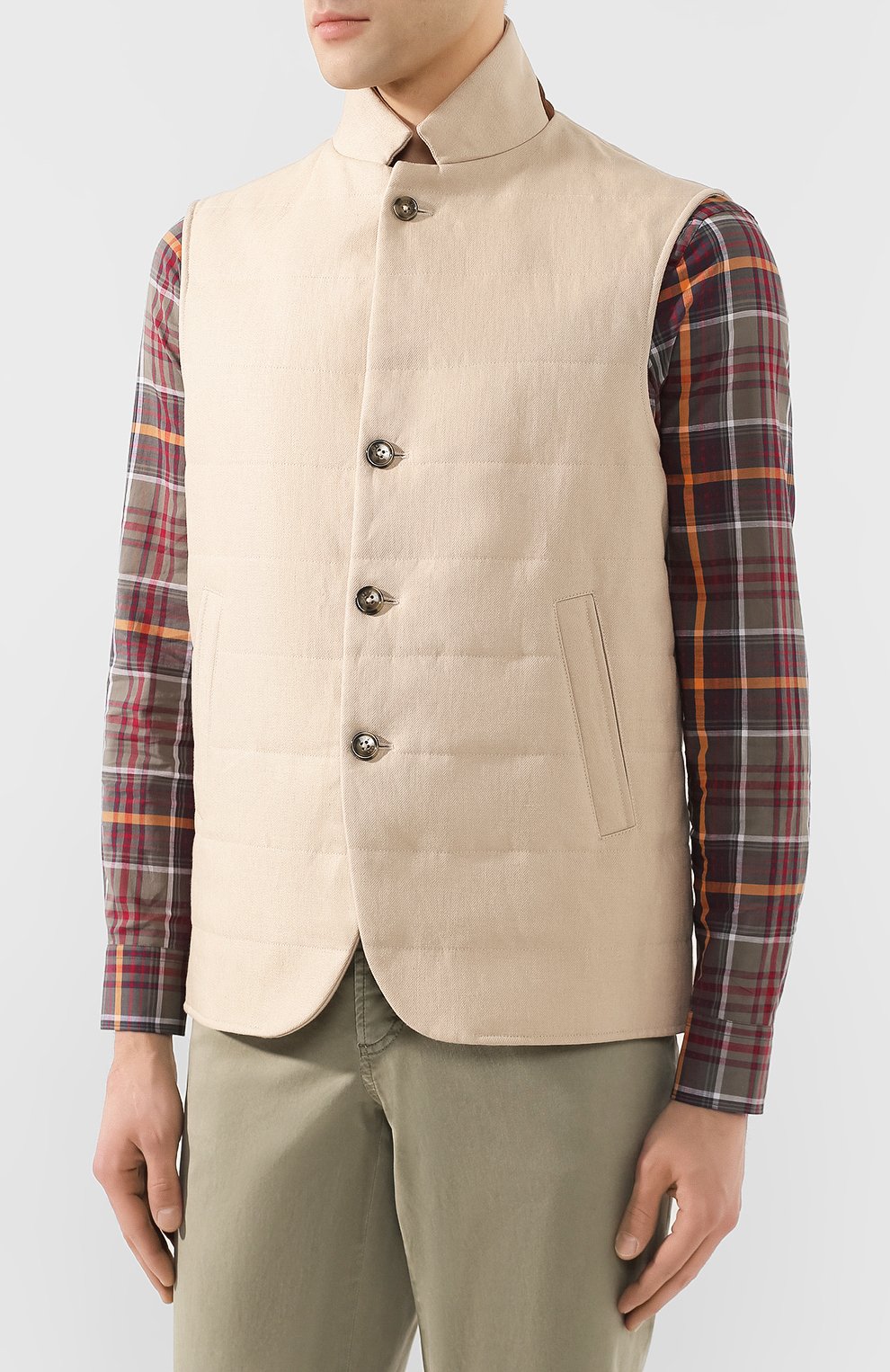 Льняной жилет LORO PIANA, арт. FAL1520, фото 3