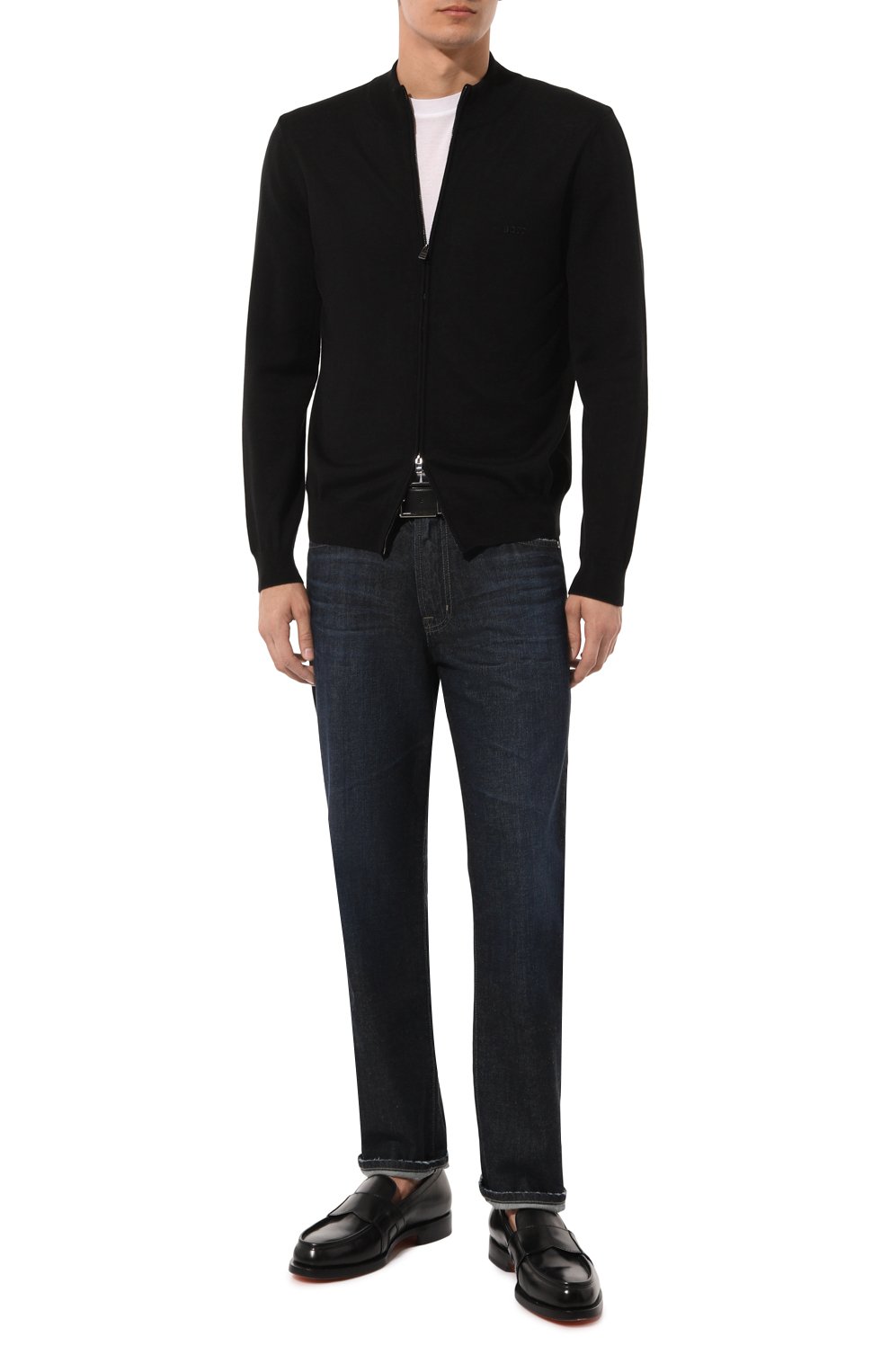 Шерстяной кардиган BOSS, арт. 50476347, фото 2