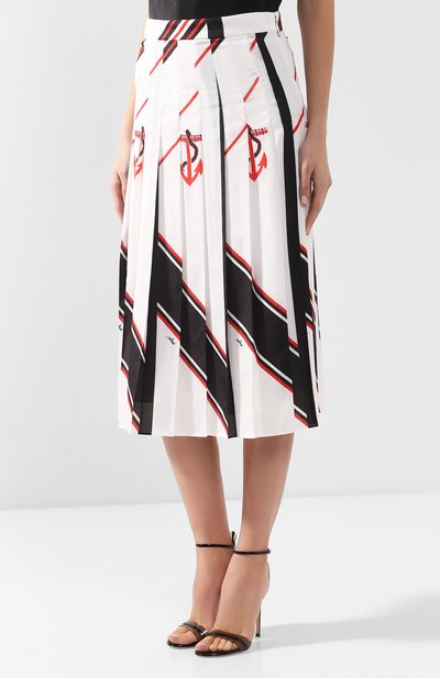 Юбка MSGM разноцветного цвета по цене 49950 руб., арт. 2641MDD35PY 195167, фото 3 Юбка MSGM, арт. 2641MDD35PY 195167, фото 3