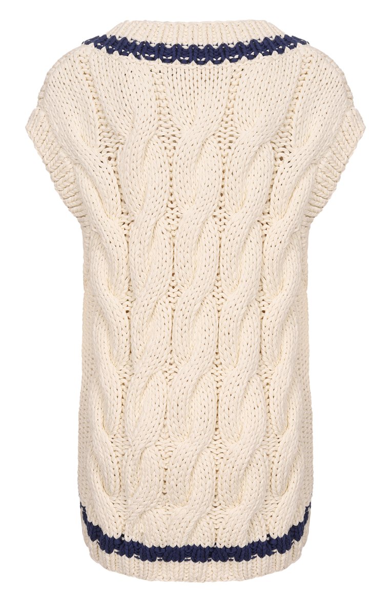 Кашемировый жилет PRADA, арт. P24O0M-PZ1-F0627-191, фото 2