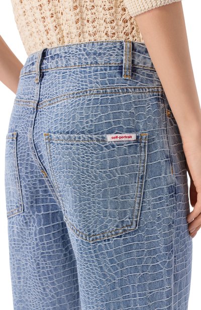 Джинсы SELF-PORTRAIT, арт. SS26804PBL, фото 5