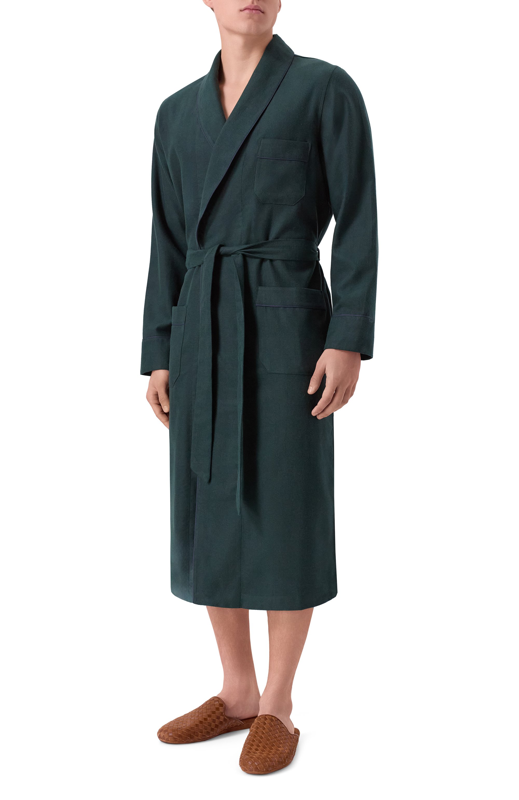 Хлопковый халат ROBERTO RICETTI, арт. VESTAGLIA R0BE LUNGA/C35409, фото 2