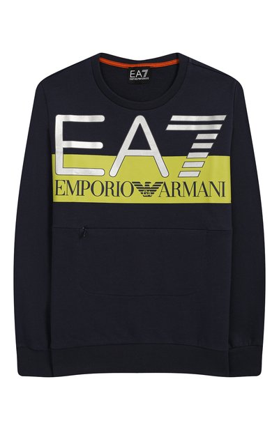 Хлопковый свитшот EA7, арт. 6GBM54/BJ05Z, фото 1