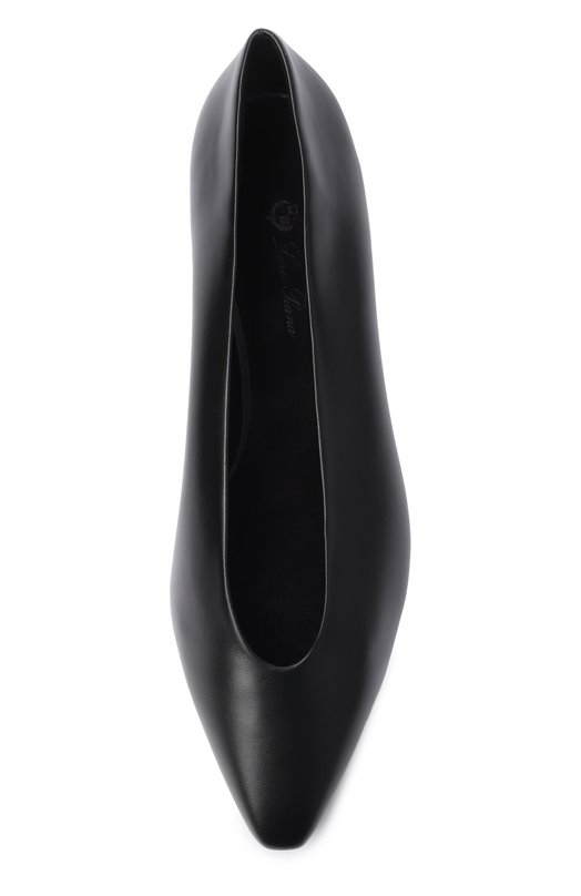 Кожаные балетки Rebecca Loro Piana FAN3737 Чёрный  FAN3737 Фото 6