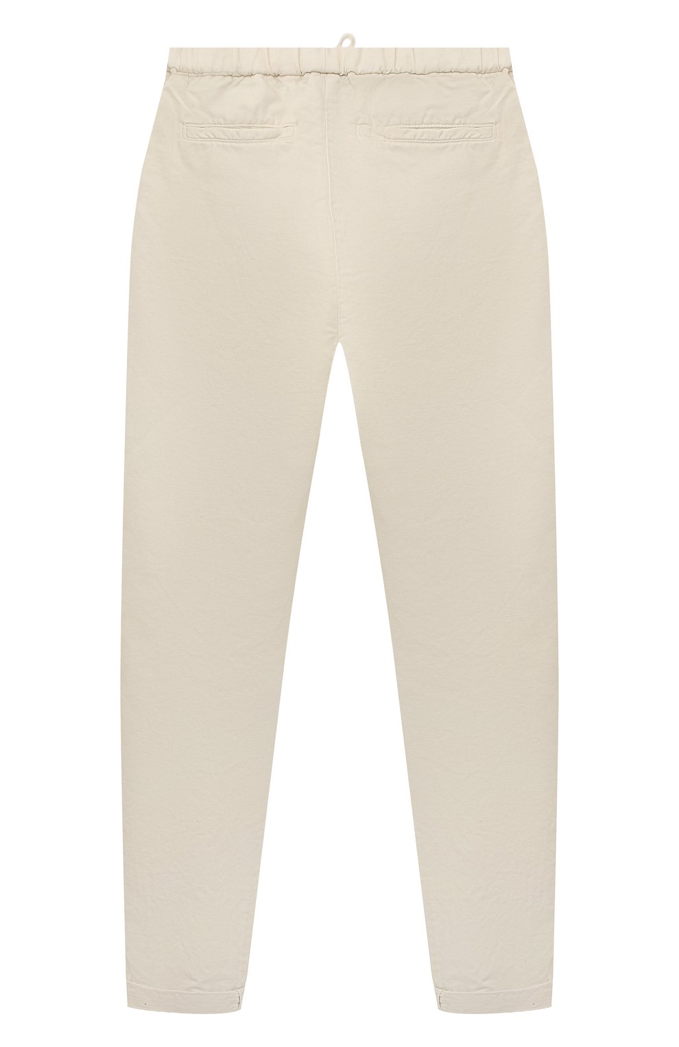 Брюки изо льна и хлопка BRUNELLO CUCINELLI, арт. B291DP113B, фото 2