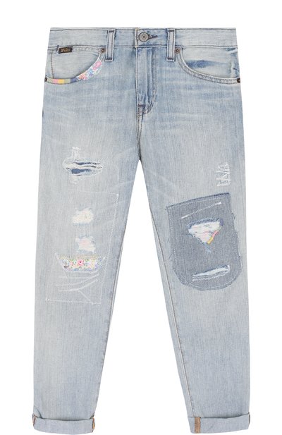 Джинсы с декоративными потертостями POLO RALPH LAUREN, арт. 313689953, фото 1