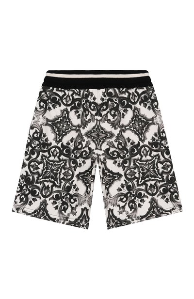 Хлопковые шорты DOLCE & GABBANA, арт. L4JQP8/II7HR/8-12+, фото 2