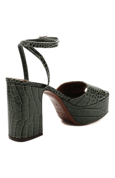 Кожаные босоножки L'AUTRE CHOSE, арт. LDL028.11CP2912, фото 4