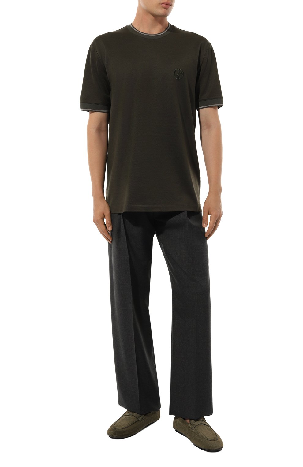 Замшевые пенни-лоферы GIORGIO ARMANI, арт. X2B125/XF829, фото 2