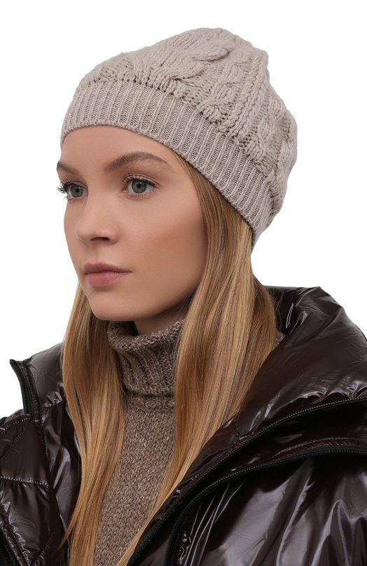 Кашемировая шапка Ralph Lauren Серый, фото 2