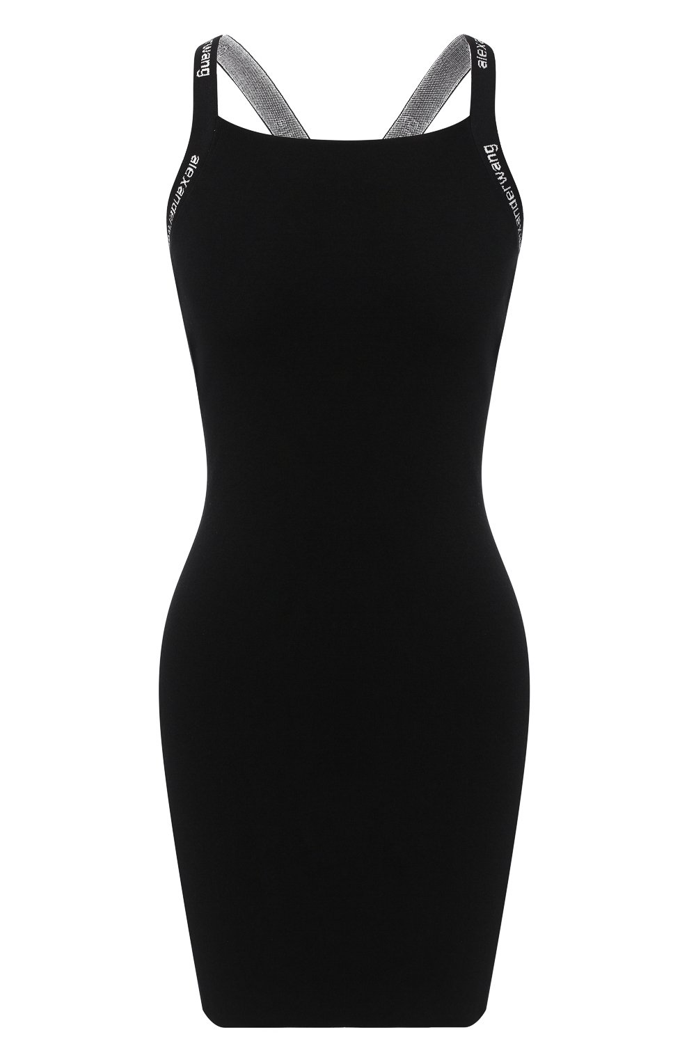Платье из вискозы ALEXANDERWANG.T черного цвета по цене 54850 руб., арт. 4KC2206036, фото 1 Платье из вискозы ALEXANDERWANG.T, арт. 4KC2206036, фото 1