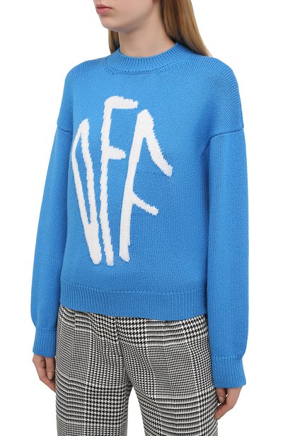 Шерстяной свитер OFF-WHITE, арт. 0WHE017F20KNI0014501, фото 3