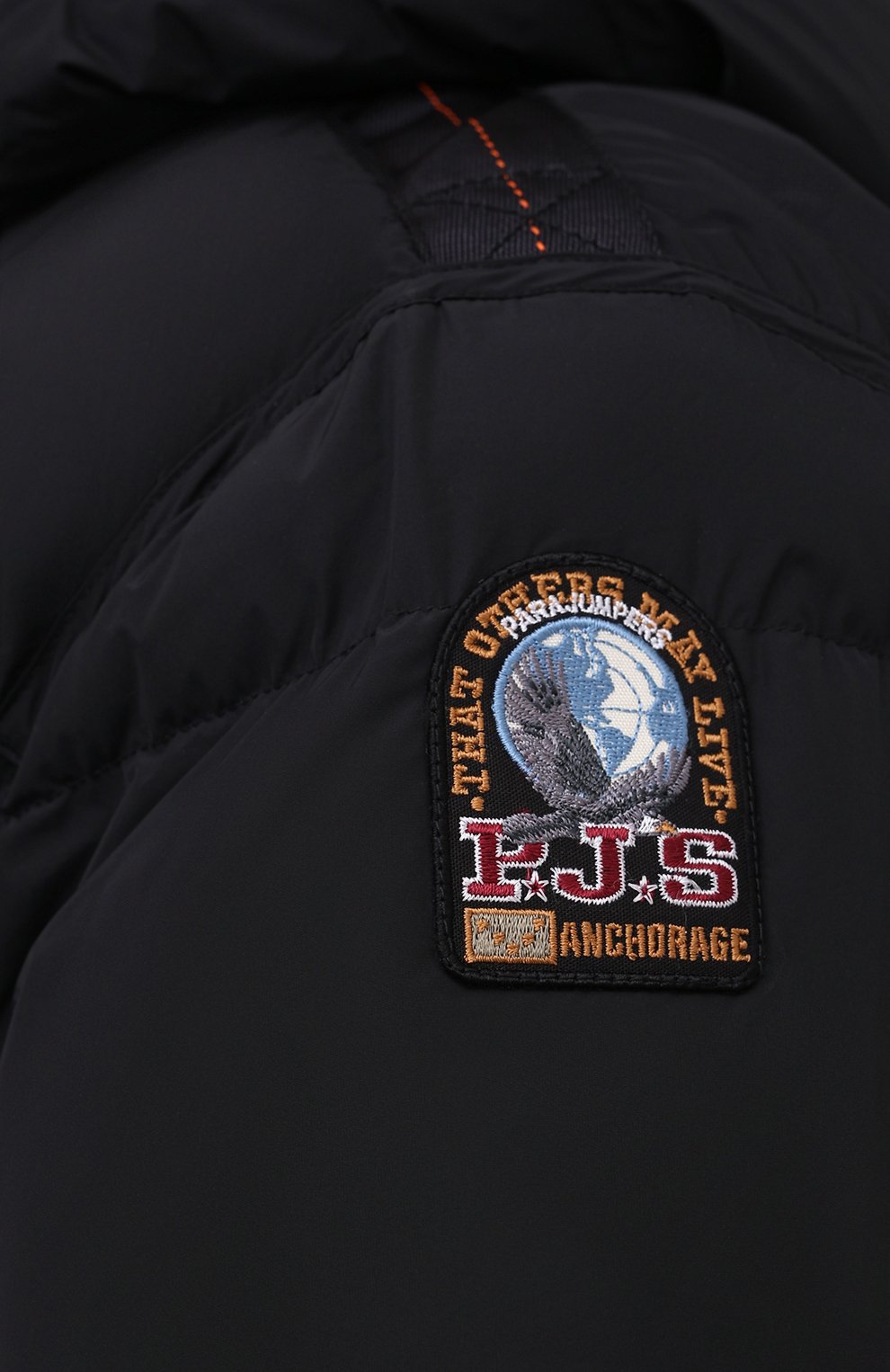 Пуховик long bear PARAJUMPERS черного цвета по цене 133000 руб., арт. HF04/L0NG BEAR, фото 5 Пуховик long bear PARAJUMPERS, арт. HF04/L0NG BEAR, фото 5