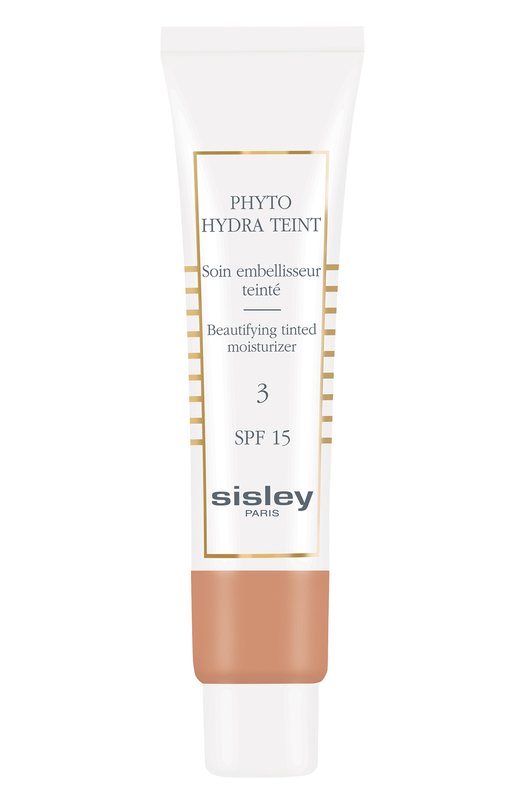 фото Увлажняющий оттеночный фитокрем spf 15, оттенок 3 золотистый (40ml) sisley