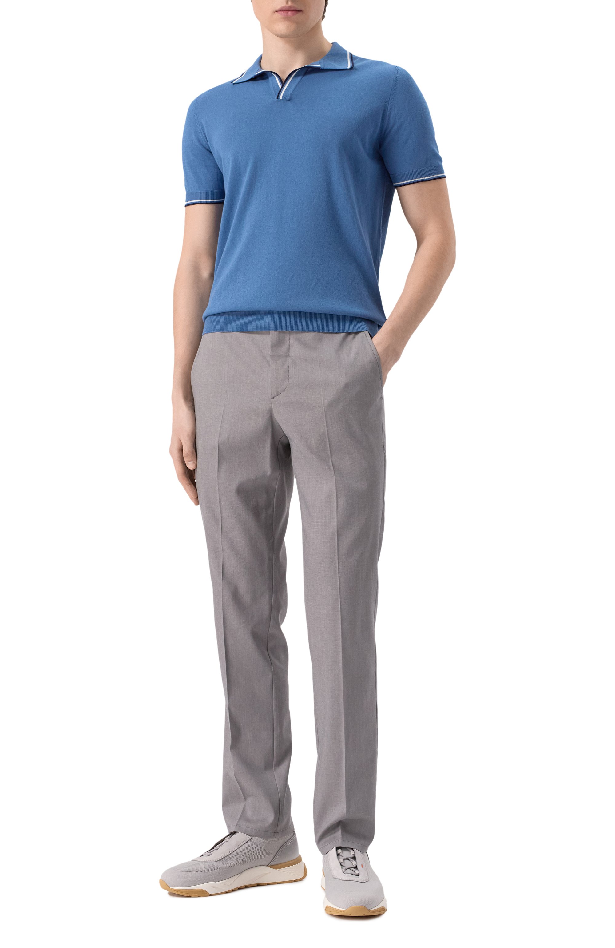 Текстильные кроссовки innova SANTONI, арт. MBIG21601BICCH0D, фото 2