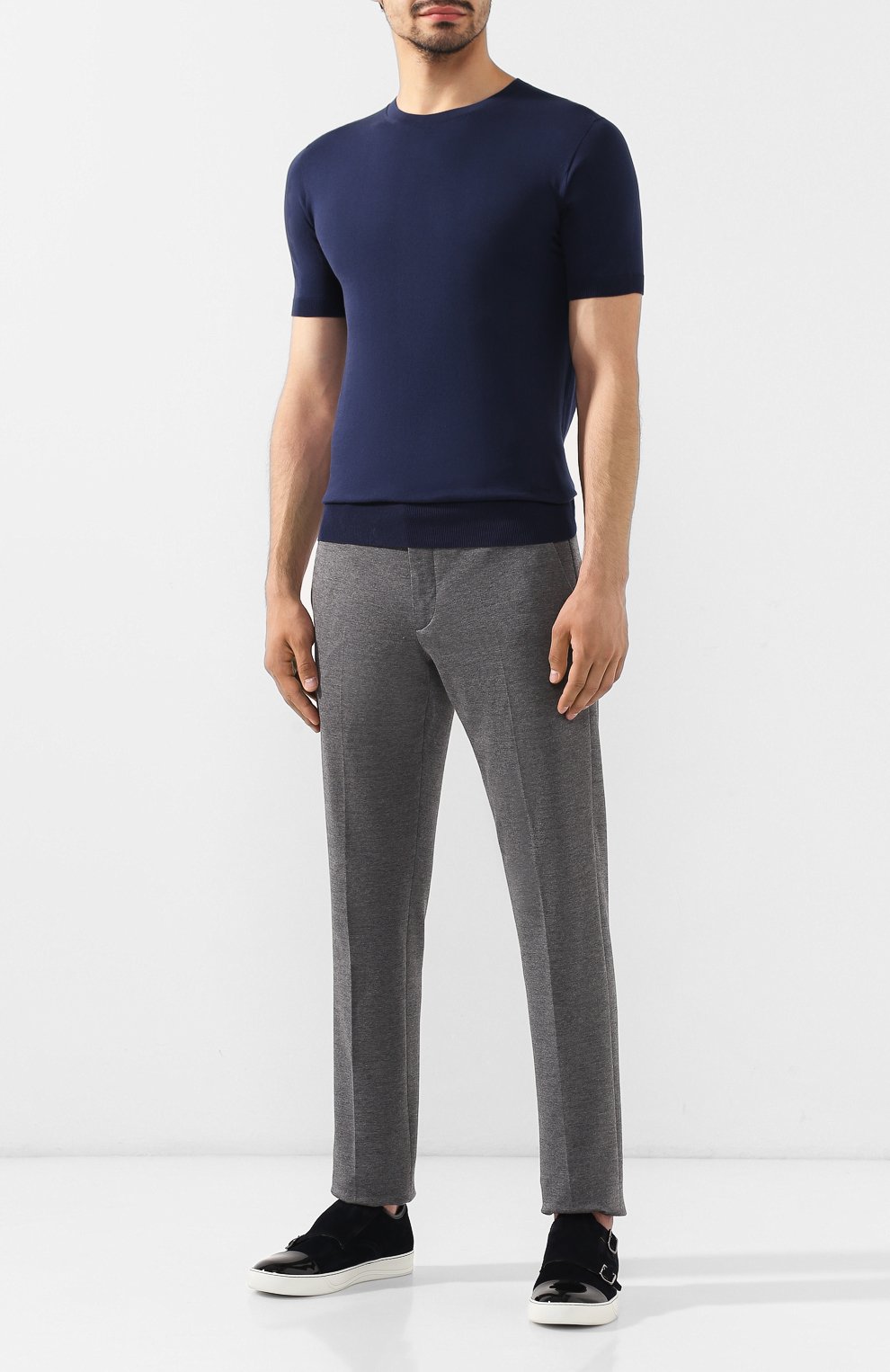 Хлопковый джемпер BRIONI, арт. UMR00L/08K01, фото 2