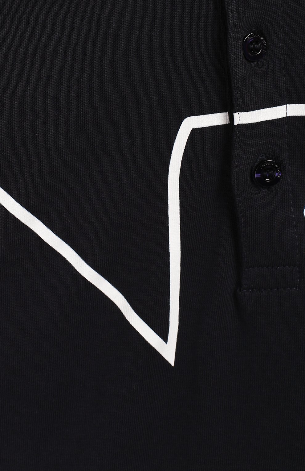 Хлопковое поло EMPORIO ARMANI, арт. 6G4FJ4/4J2NZ, фото 3