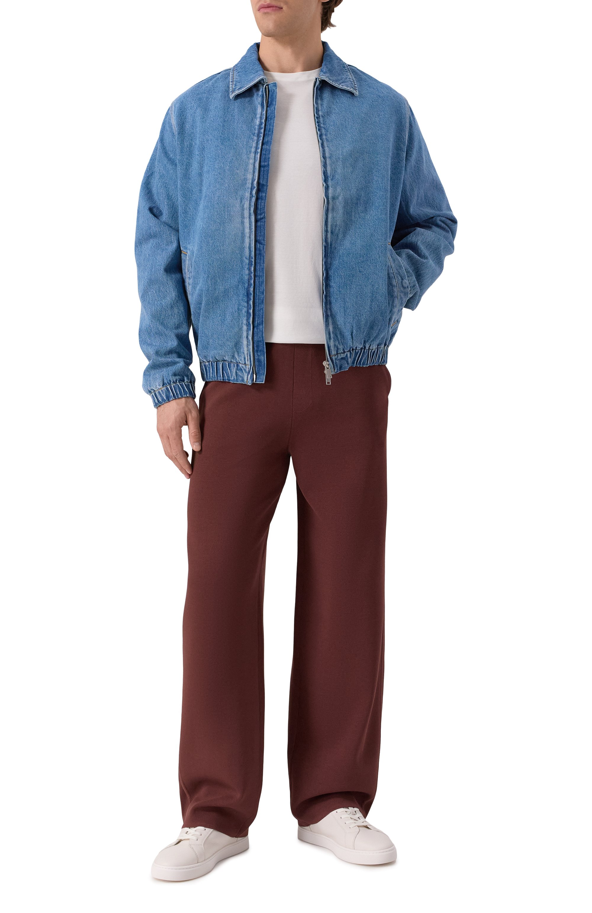 Джинсовый бомбер 12 STOREEZ, арт. 129647, фото 2