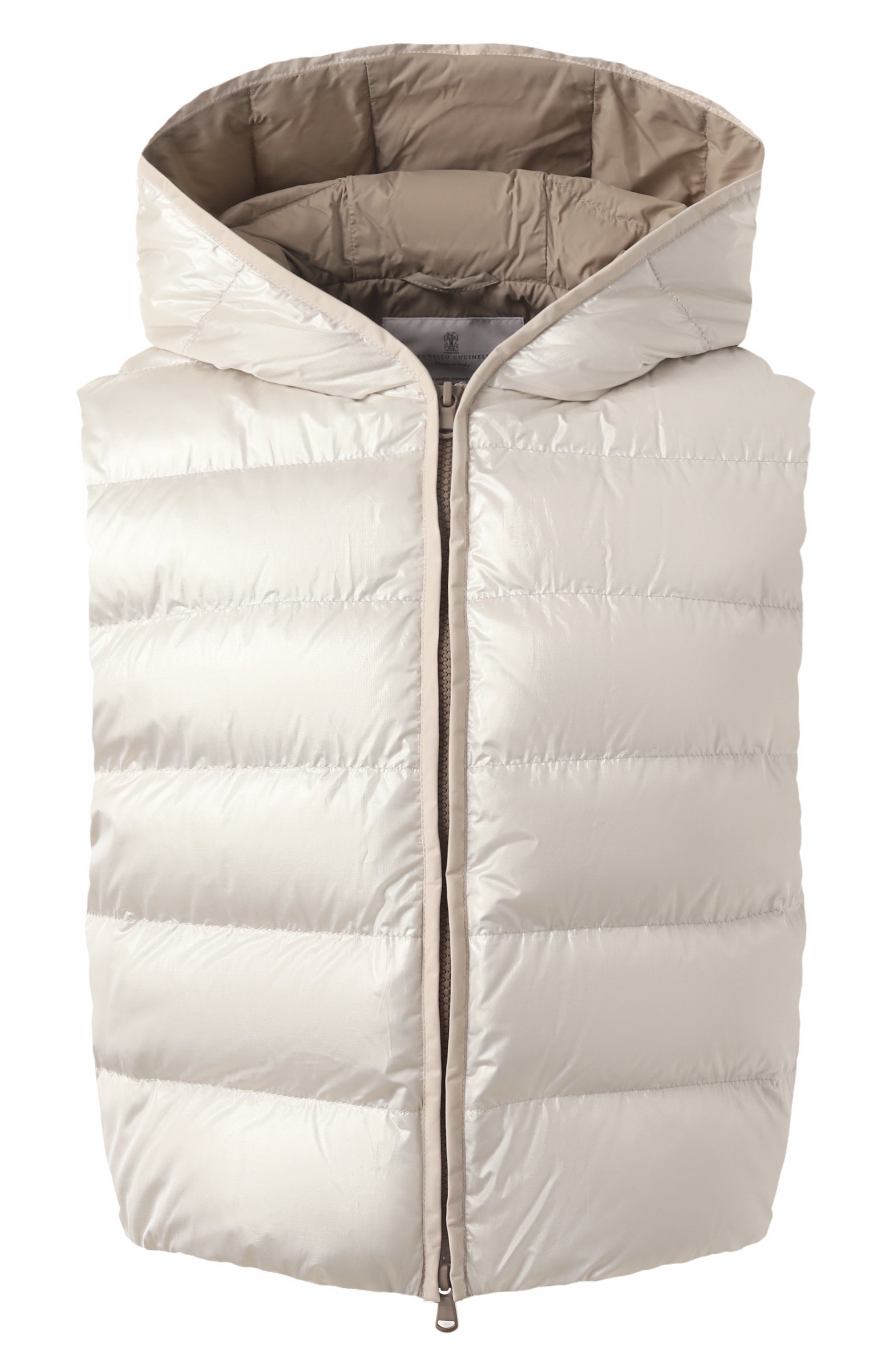 Пуховый жилет BRUNELLO CUCINELLI, арт. ML1597770, фото 1