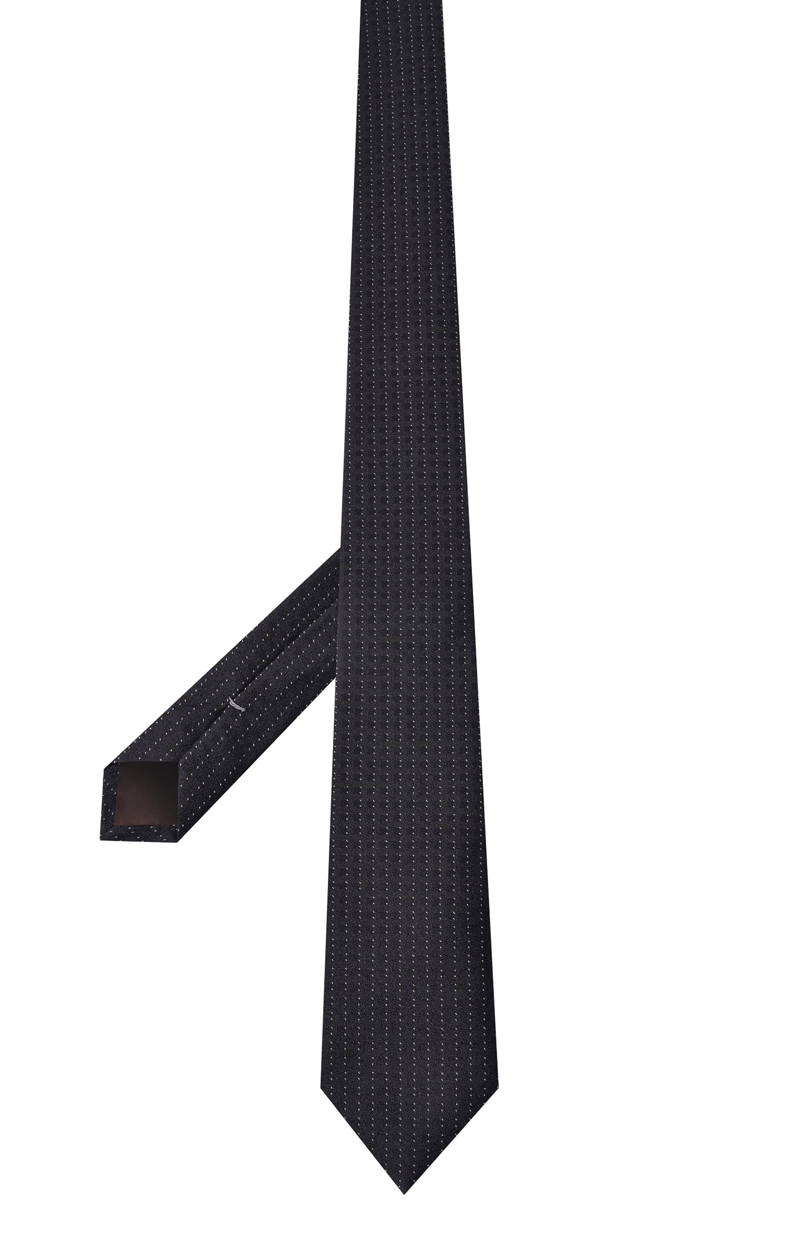 Галстук из шелка и шерсти CANALI, арт. 18/HJ04636, фото 3