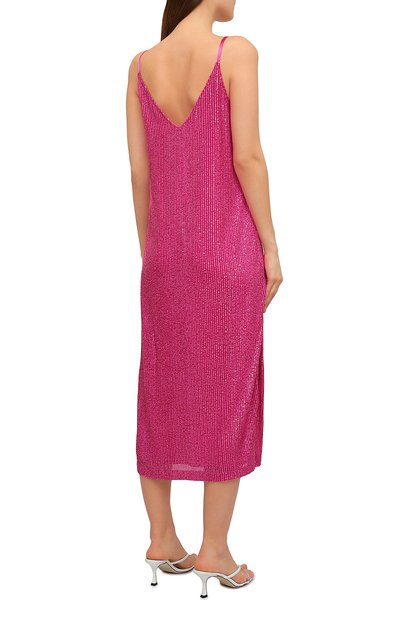 Платье с отделкой пайетками IN THE MOOD FOR LOVE, арт. N0A S0LID DRESS, фото 4