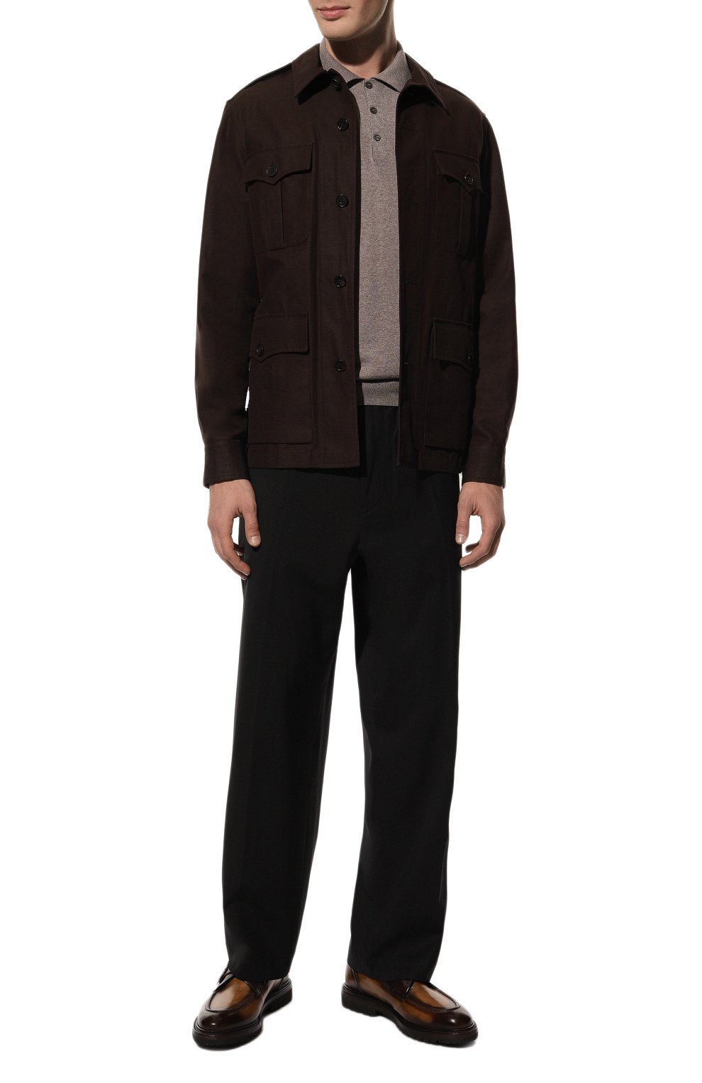 Шерстяное поло CANALI, арт. C0017/MK00077, фото 2