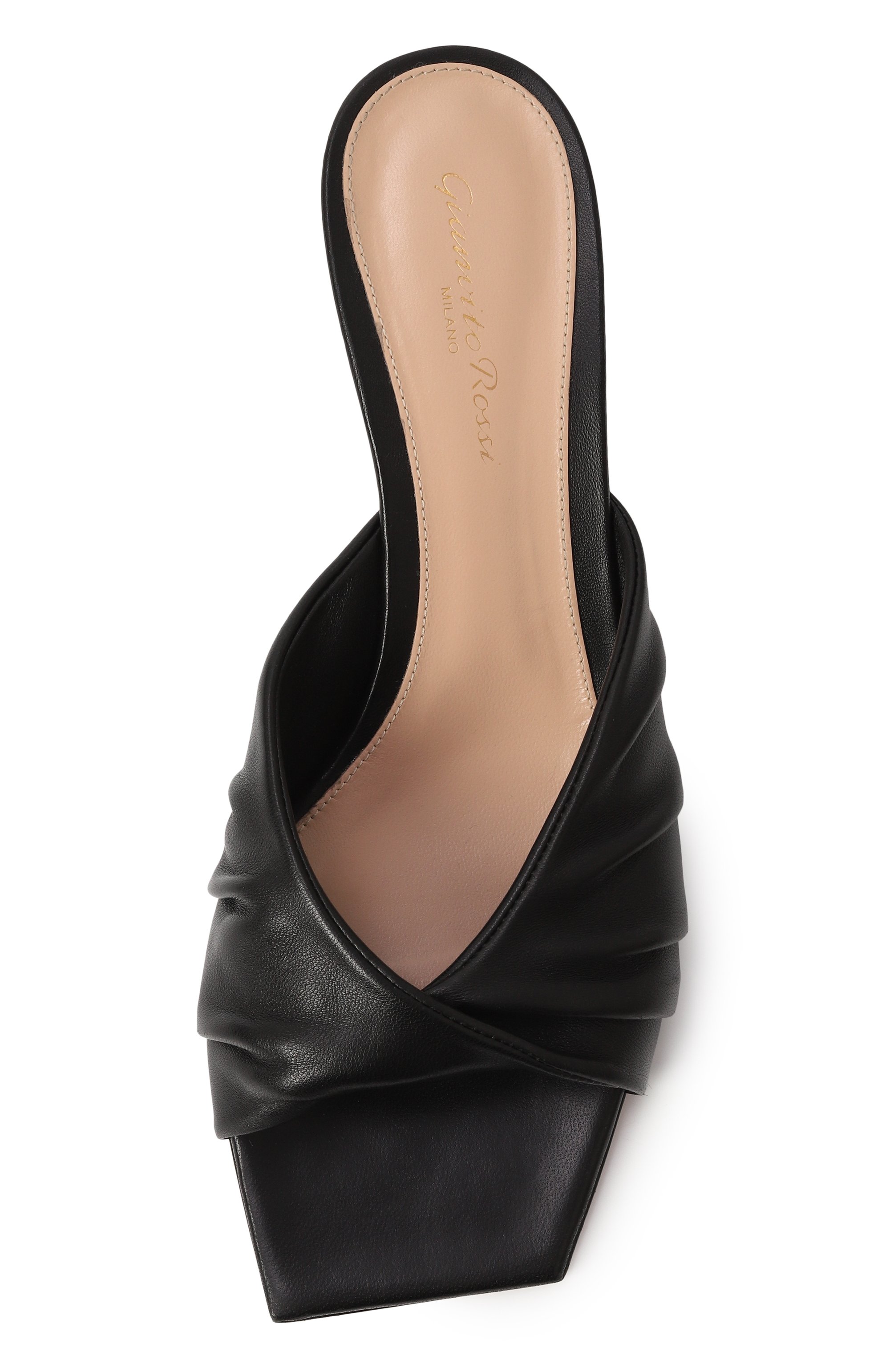 Кожаные мюли selene 55 GIANVITO ROSSI, арт. G10011.55RIC.NAPNER0, фото 6