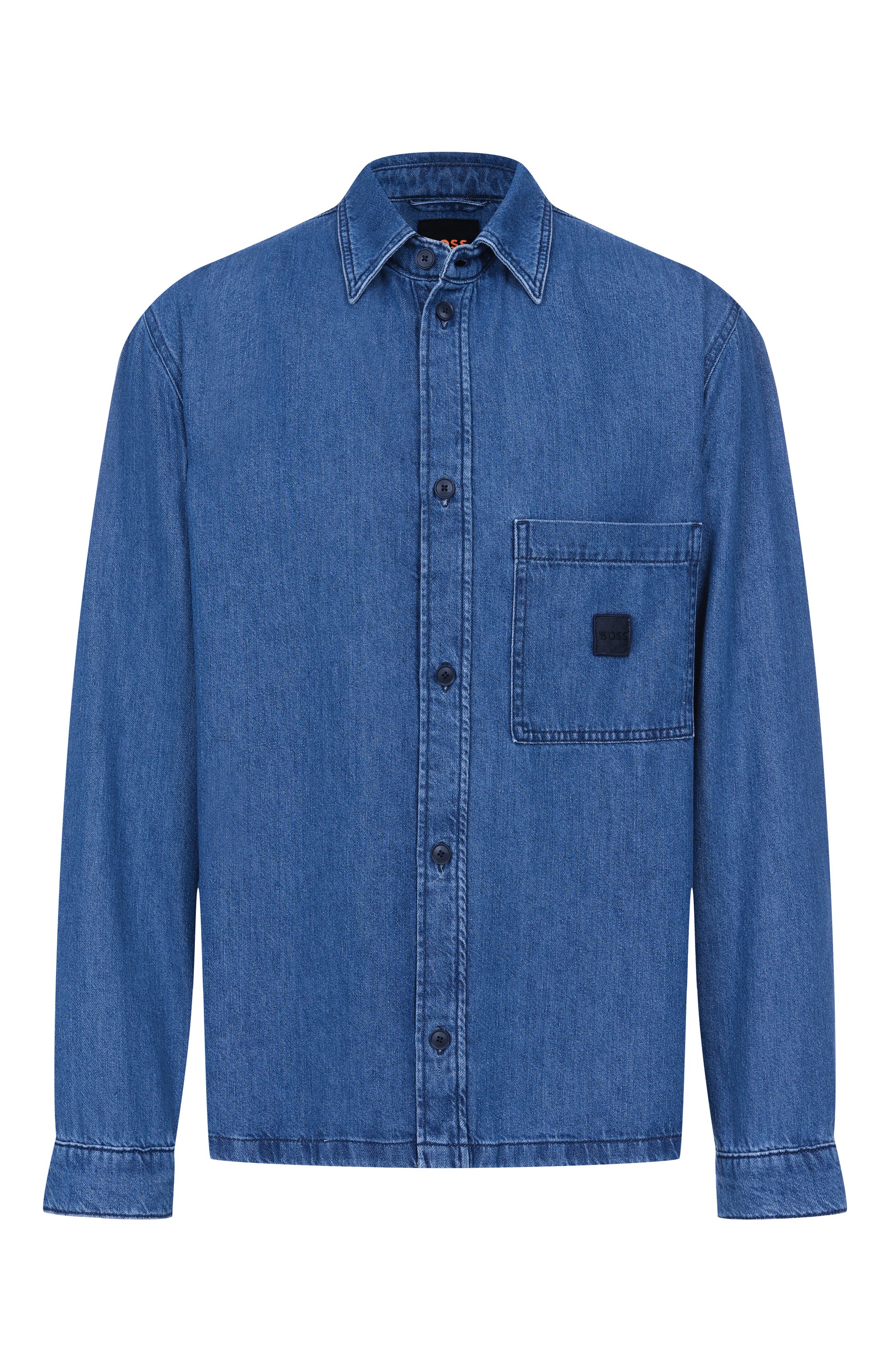 Джинсовая рубашка BOSS ORANGE, арт. 50544660, фото 1