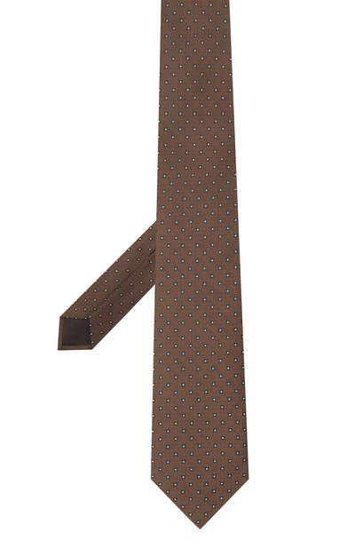 Шелковый галстук ZILLI, арт. CRAV02M0600VMGY00, фото 3