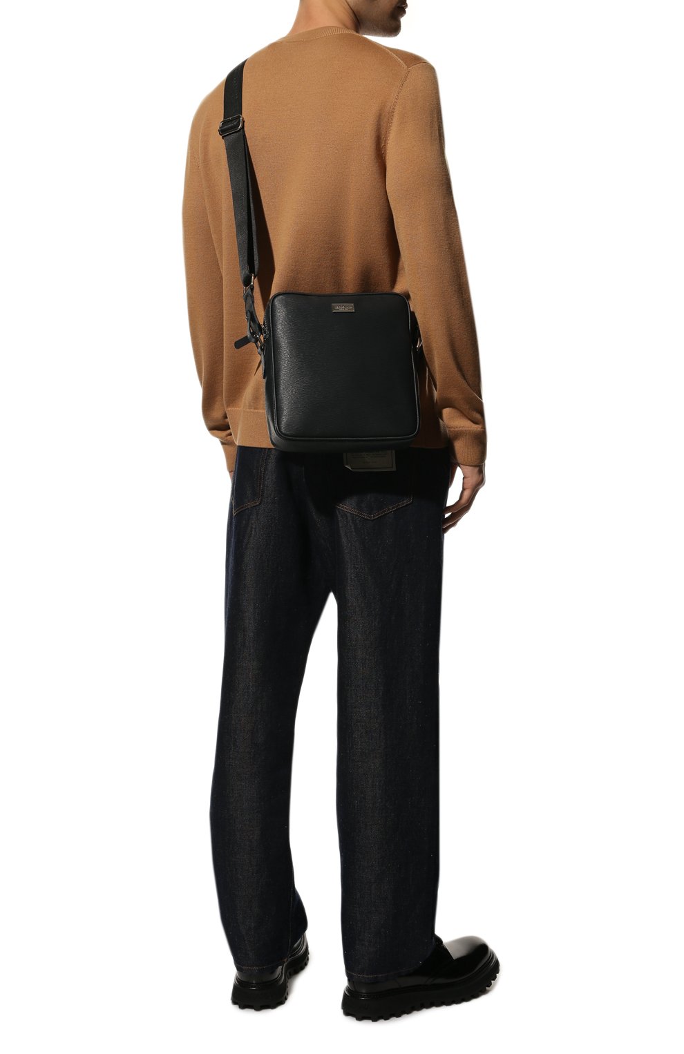 Кожаная сумка KITON, арт. UBMESSN00815, фото 7