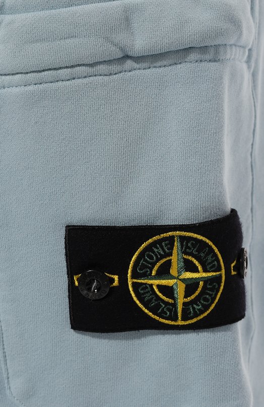 фото Хлопковые джоггеры stone island