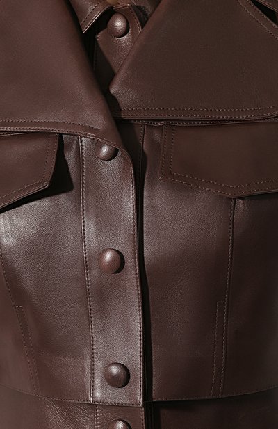 Кожаный плащ liskeard BURBERRY, арт. 8013693, фото 5