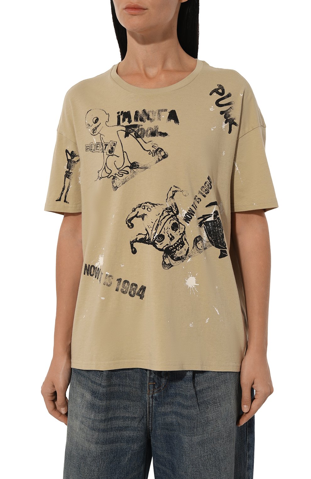 Хлопковая футболка R13, арт. R13WK141-001UU, фото 3