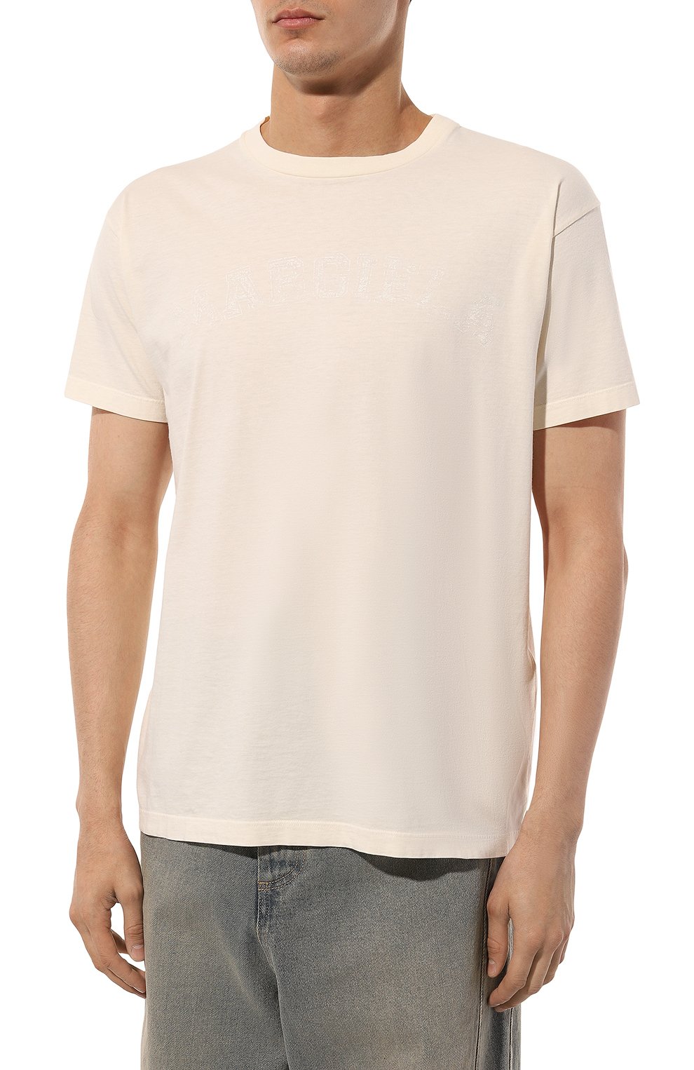 Хлопковая футболка MAISON MARGIELA, арт. S51GC0523/S20079, фото 3