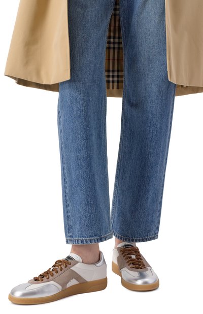 Кожаные кеды dbs oly SANTONI, арт. WBPG61244FARSPSX, фото 3