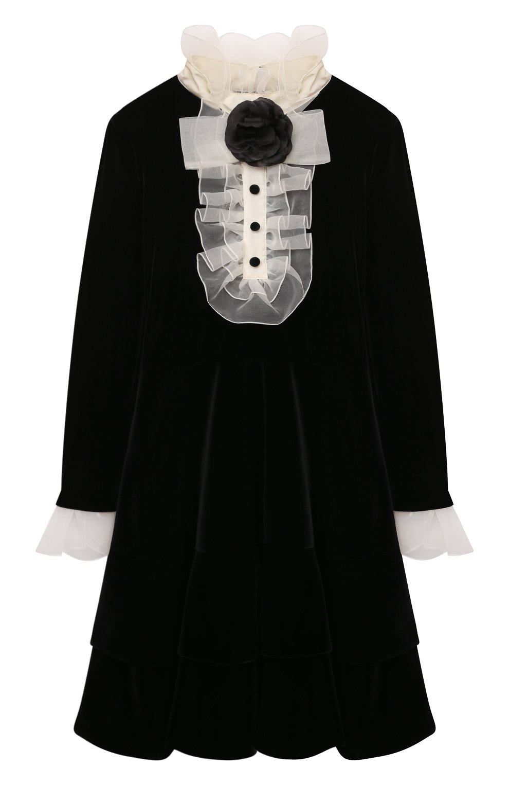 Бархатное платье DESIGNERS CAT, арт. 100000K01001477/10A-12A, фото 1